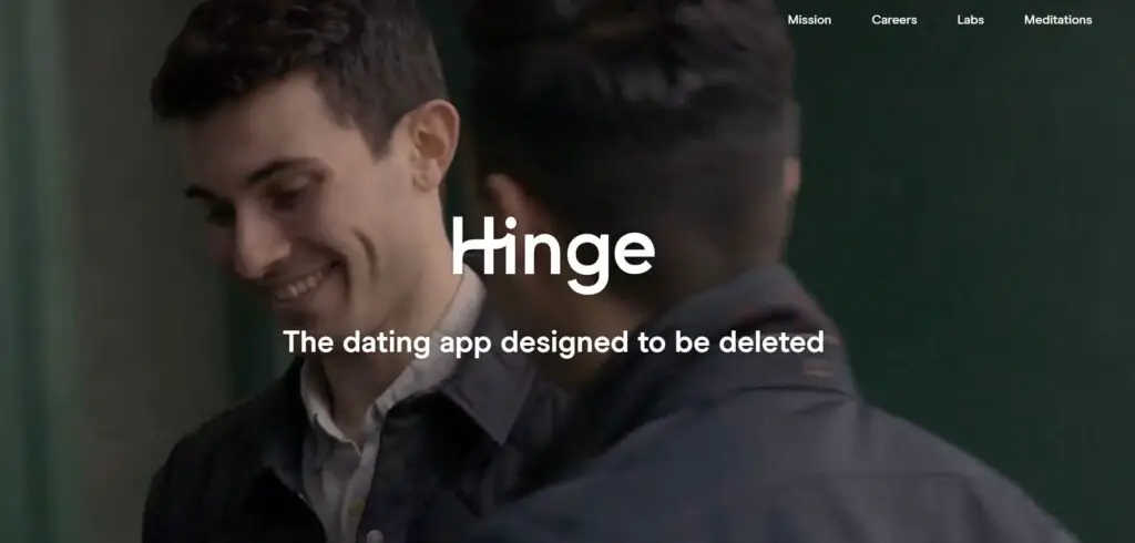 Hinge screenshot